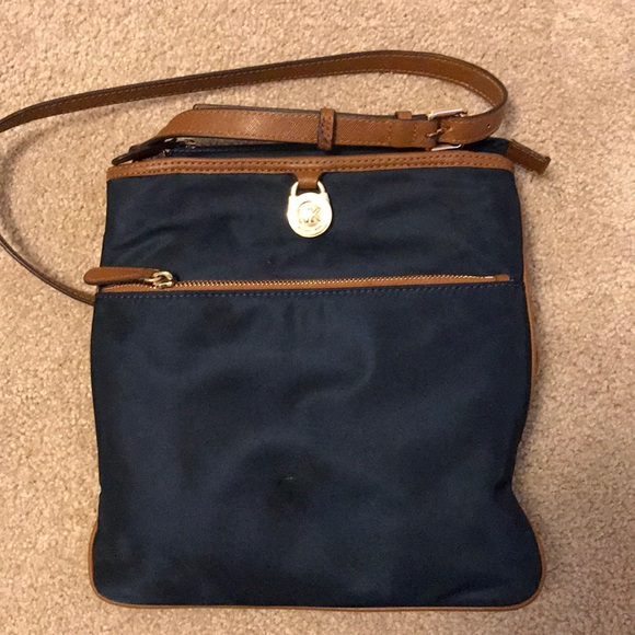 KORS Michael Kors Handbags - Small Cross Body Michael Kors Bag (Navy)